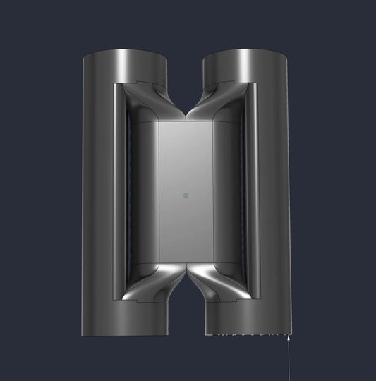 Custom Z-Pipe CAD preview